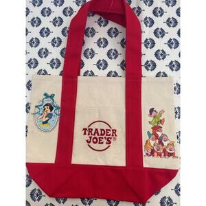 Disney Snow White & Dwarfs Custom Made Trader Joes Mini Tote One of a Kind